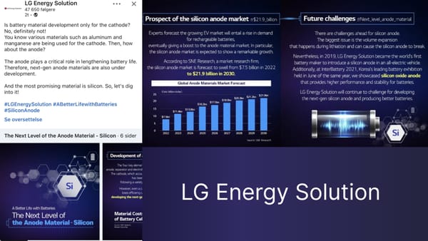 LG Energy Solution and a better life with batteries